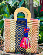 Load image into Gallery viewer, La Adriana Wooden Tote