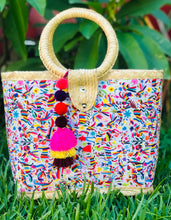 Load image into Gallery viewer, Otomi Palm Leaf Bag