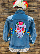 Load image into Gallery viewer, Calaca  Mi Amor Denim Jacket
