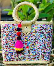Load image into Gallery viewer, Otomi Palm Leaf Bag
