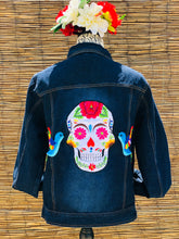 Load image into Gallery viewer, Calaca De Mi Amor Denim Jacket