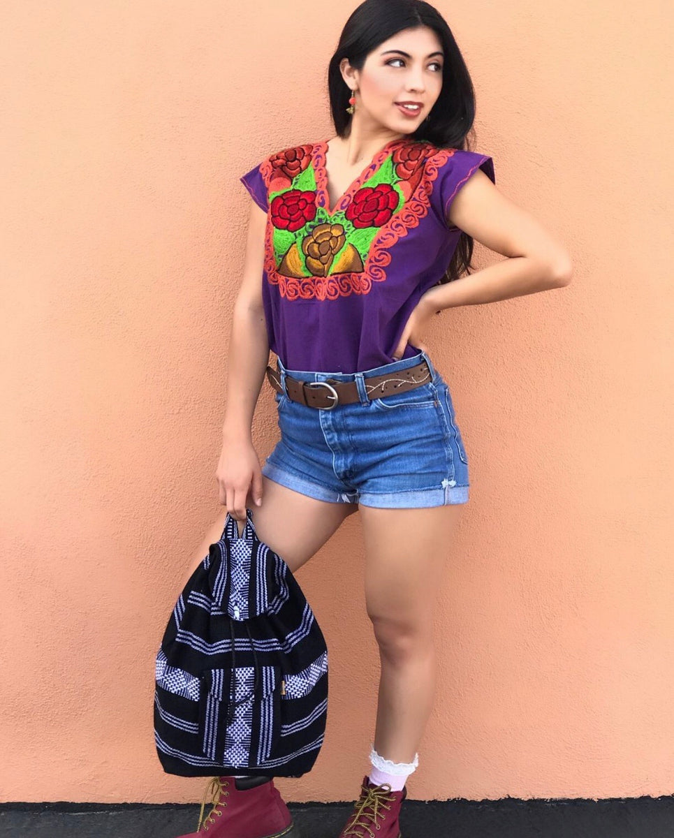 baja poncho mini backpack Baja Backpack – GlamlindoArtesania