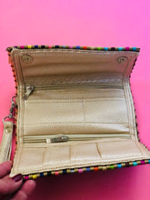 Load image into Gallery viewer, Fabiola Wallet Gold Multi Colored