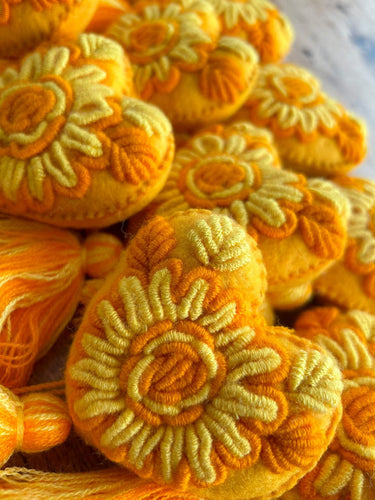 Marigolds Corazón Pompón