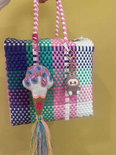 LaBuBu Ice Cream Tote Multi Color