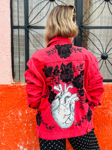 Corazón Sagrado Denim Jacket