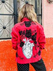 Corazón Sagrado Denim Jacket