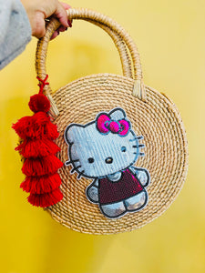 Hello Kitty Palm Leaf Bag