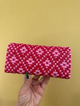 Load image into Gallery viewer, Adela Wallet Red &amp; Pink Multi Colored