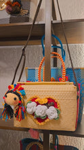 Load image into Gallery viewer, Crochet Muñeca Lele Bag Charm