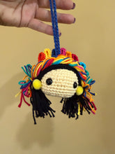 Load image into Gallery viewer, Crochet Muñeca Lele Bag Charm