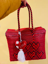 Load image into Gallery viewer, Love Tote Lonchera Red &amp; Black