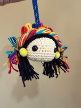 Load image into Gallery viewer, Crochet Muñeca Lele Bag Charm
