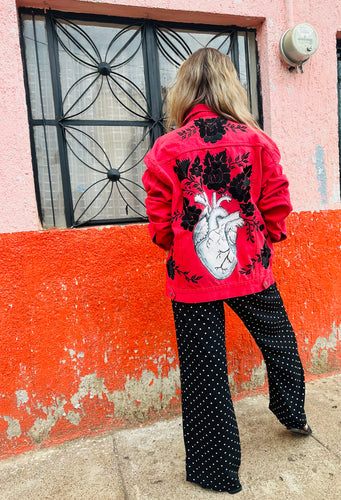 Corazón Sagrado Denim Jacket