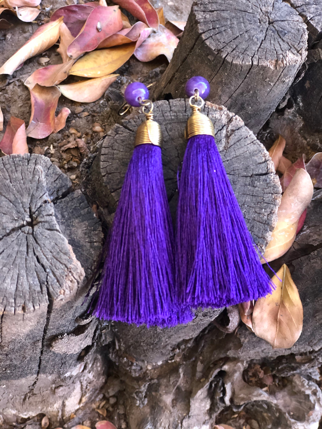 Charito Tassel Drop Earrings