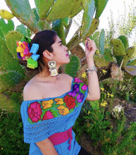 Load image into Gallery viewer, Florecitas Embroidered Campesina