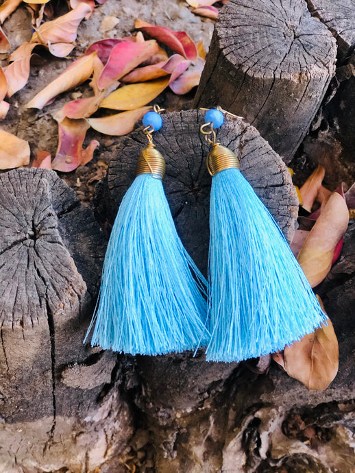 Charito Tassel Drop Earrings