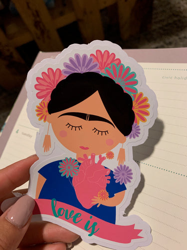 Love Is Sticker