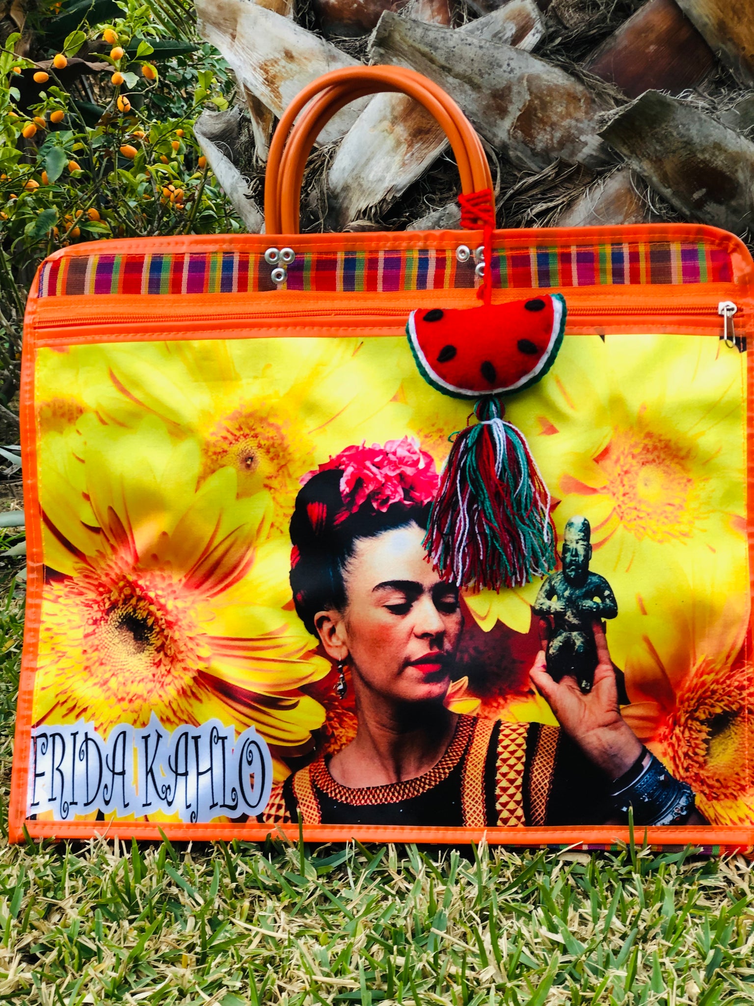 Frida Tote Bag Frida Kahlo Frida Artist Mexican Folk Art | Etsy | Painted  tote, Crochet shoulder bags, Frida artist