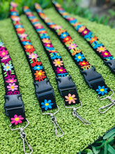 Load image into Gallery viewer, Florecitas Embroidered Lanyard Holder