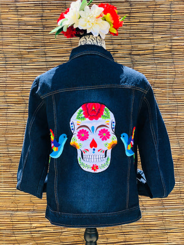 Calaca De Mi Amor Denim Jacket
