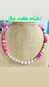 De Colores Necklace Collection Mas Vida/ More Life Pucca Shells Necklace