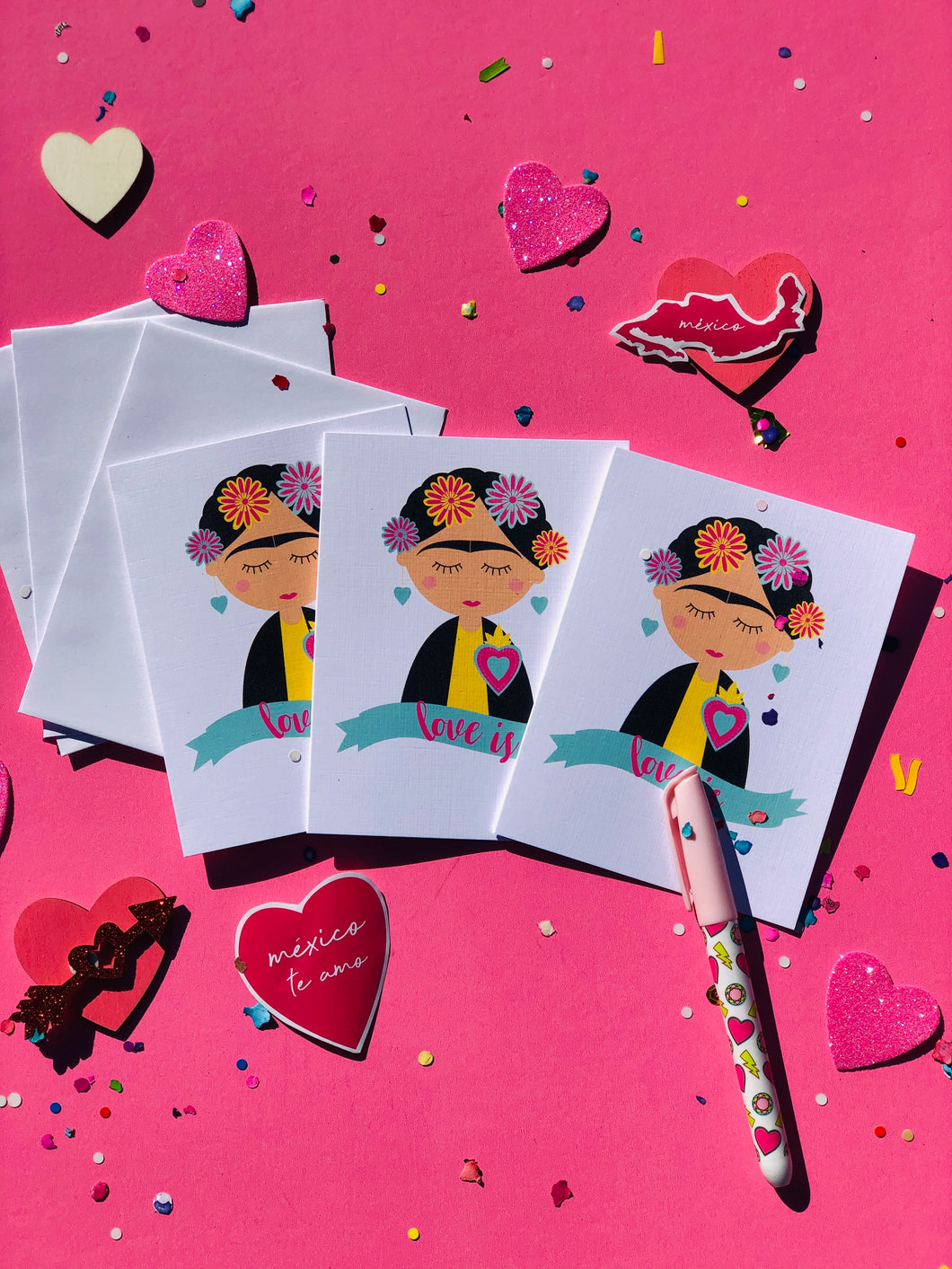 Love Is Stationery Card Set (3)